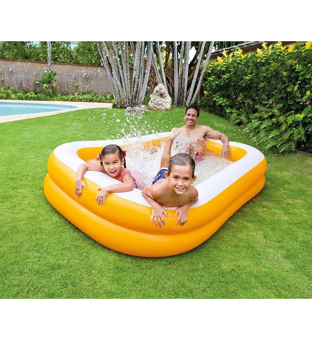 intex swimming pool inflatable 90''x60''x19'' 57181