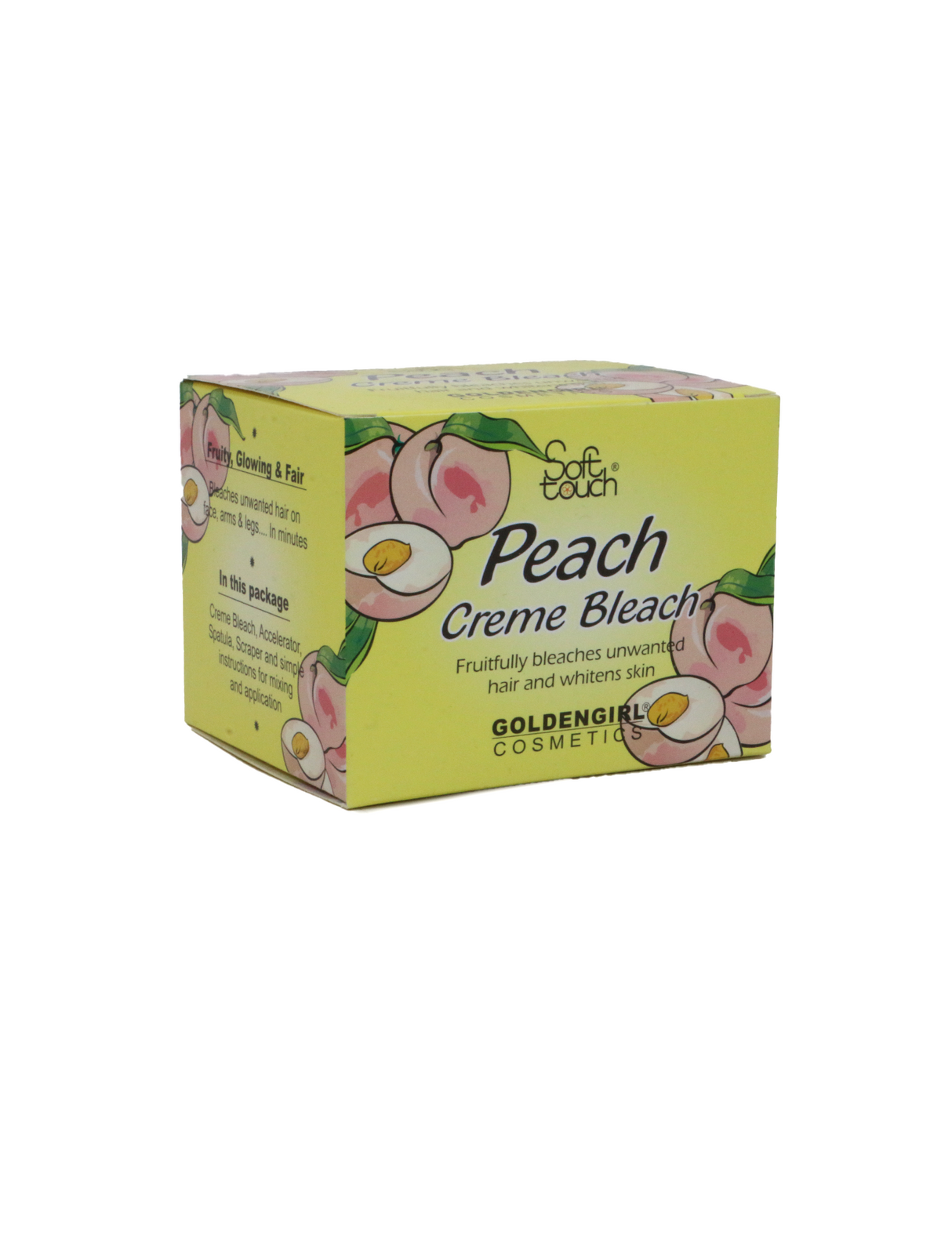 golden girl peach bleach cream 70g