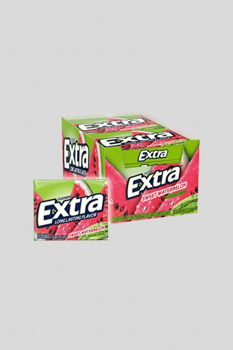 extra gum watermelon 10p