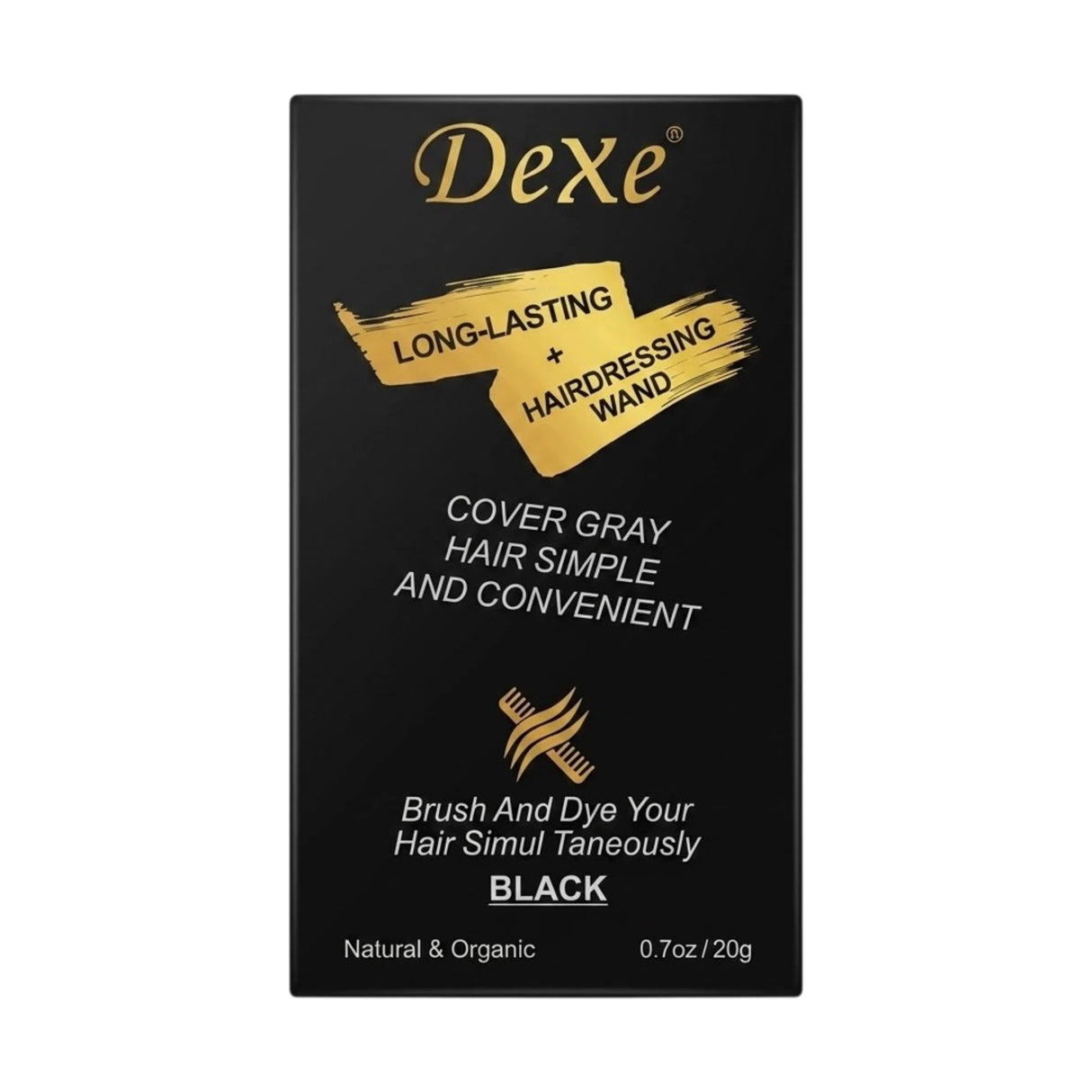 dexe hair dressing stick 01 black 20g