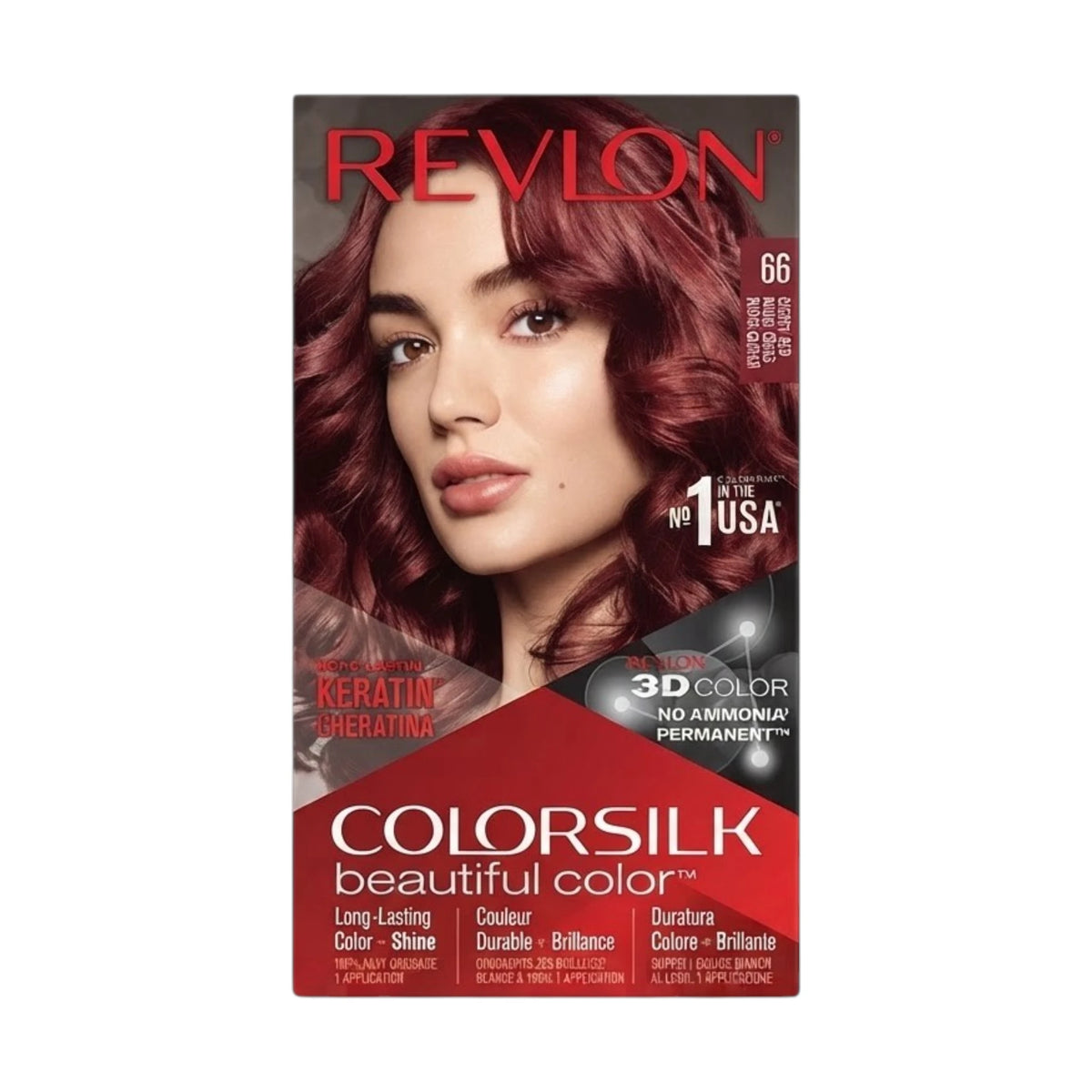 revlon hair color l cherry red 66