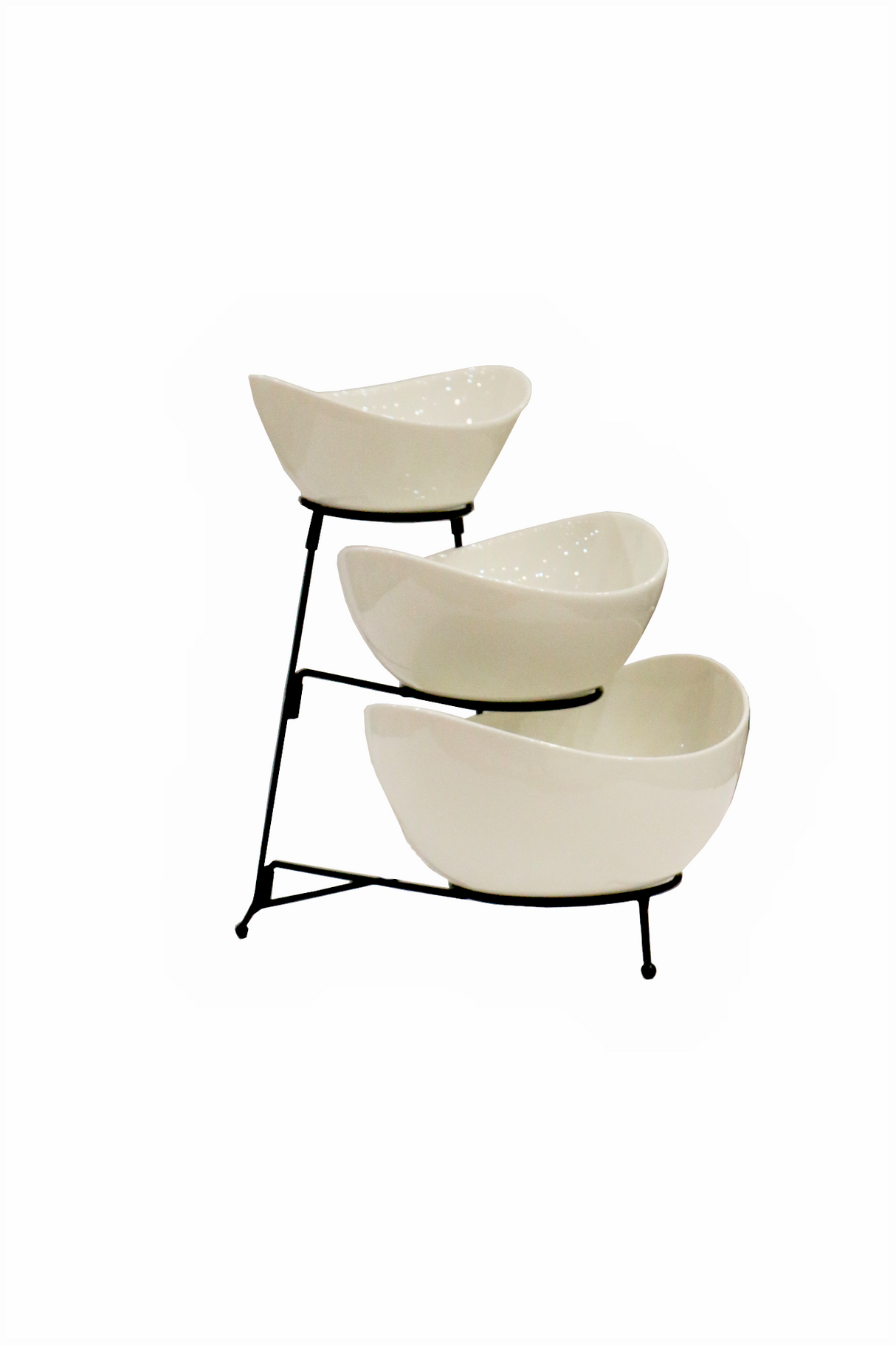 ceramic serving bowl 3tier china br0105