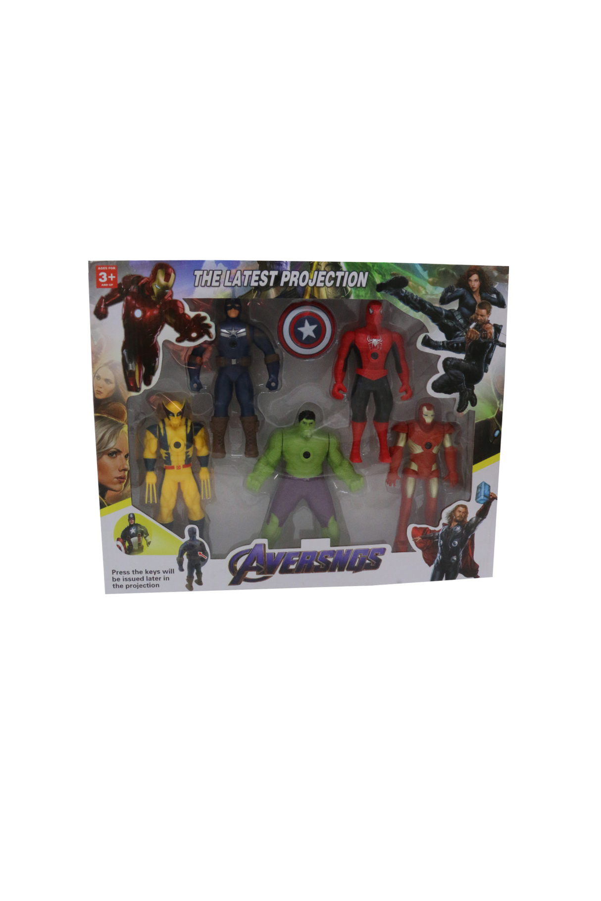 avengers figure 5pc