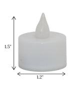 led mini candle white china d7673 "1.5x1.2"