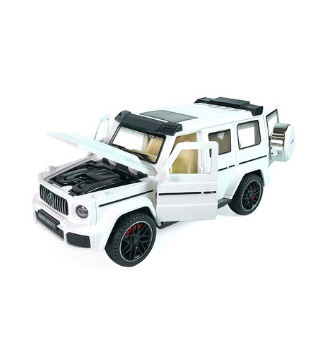 friction jeep g wagon with music & lights