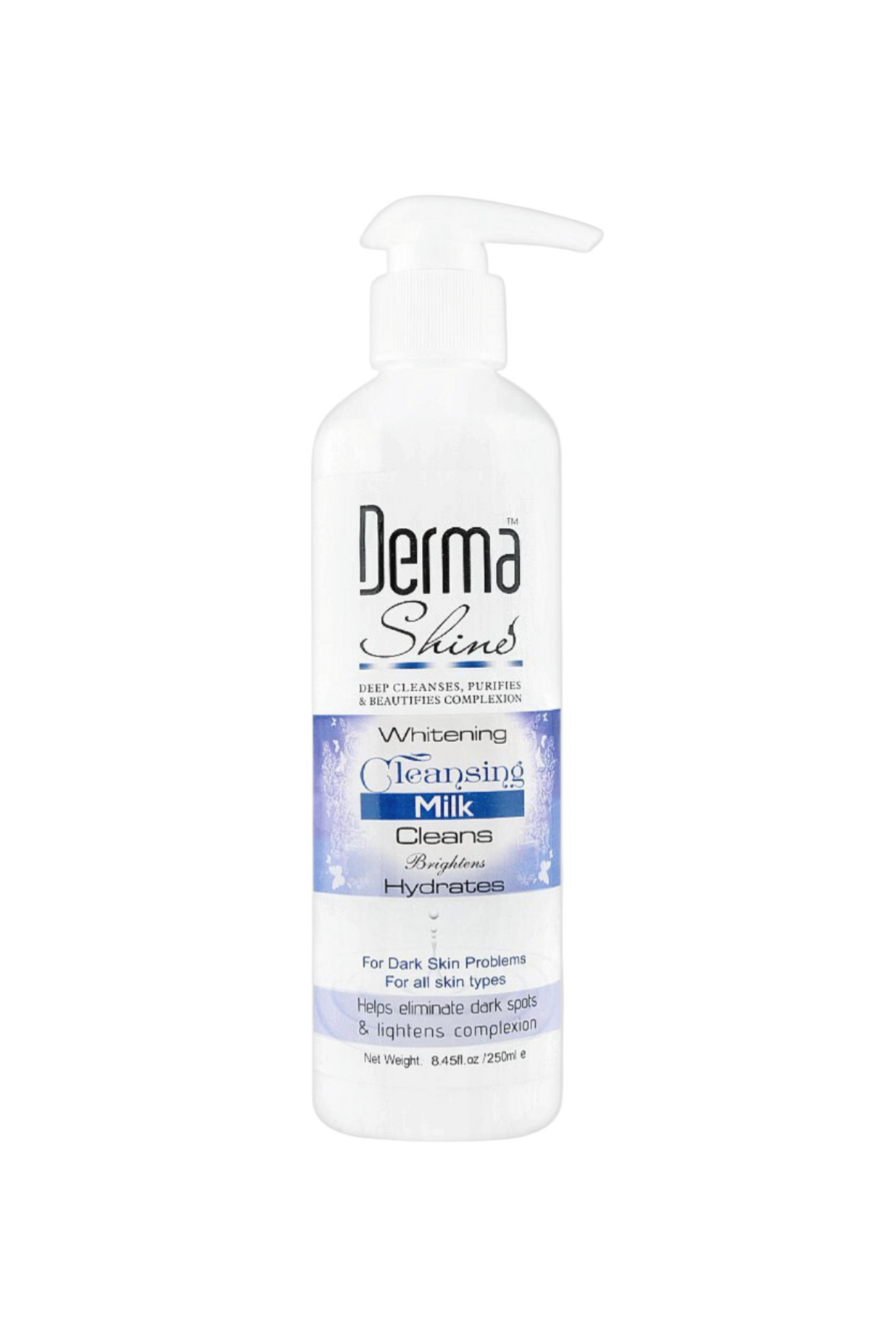 derma shine whitening milk 250ml