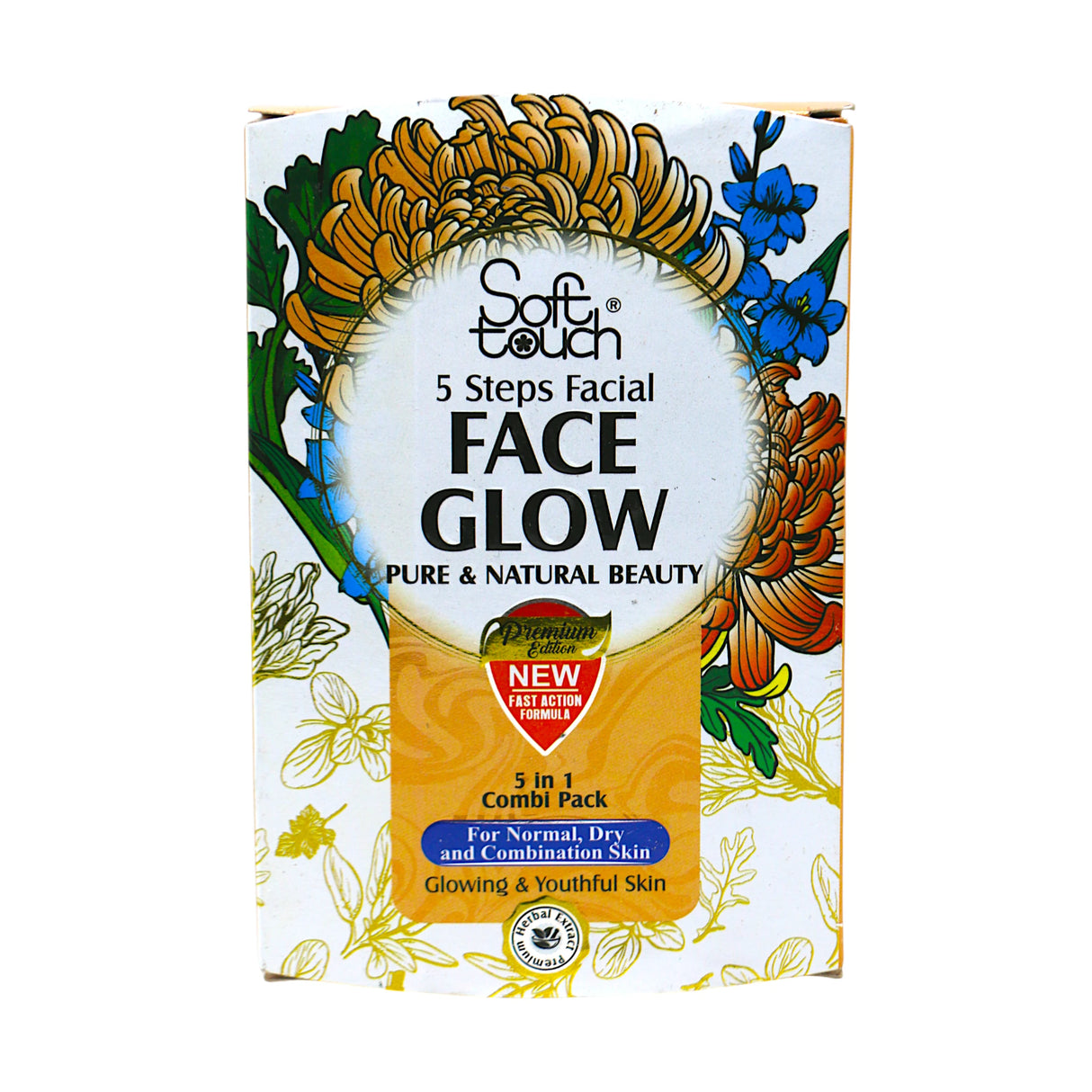 golden girl face glow facial pack