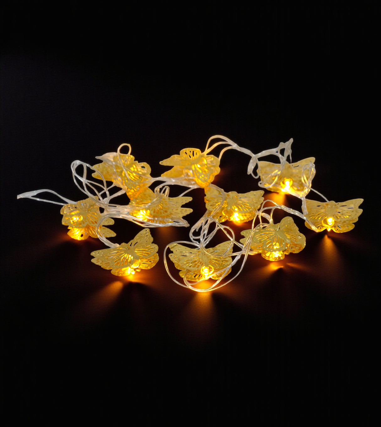 metal light golden butterfly china 771