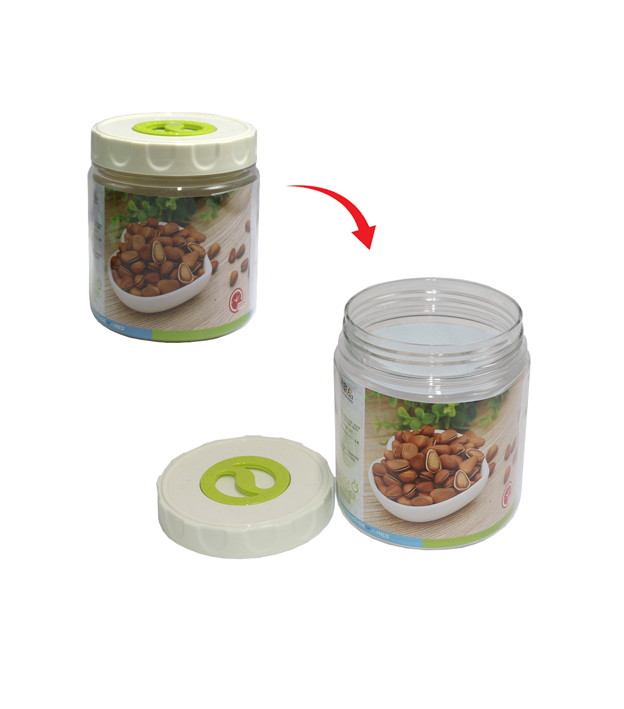plastic jar china 352