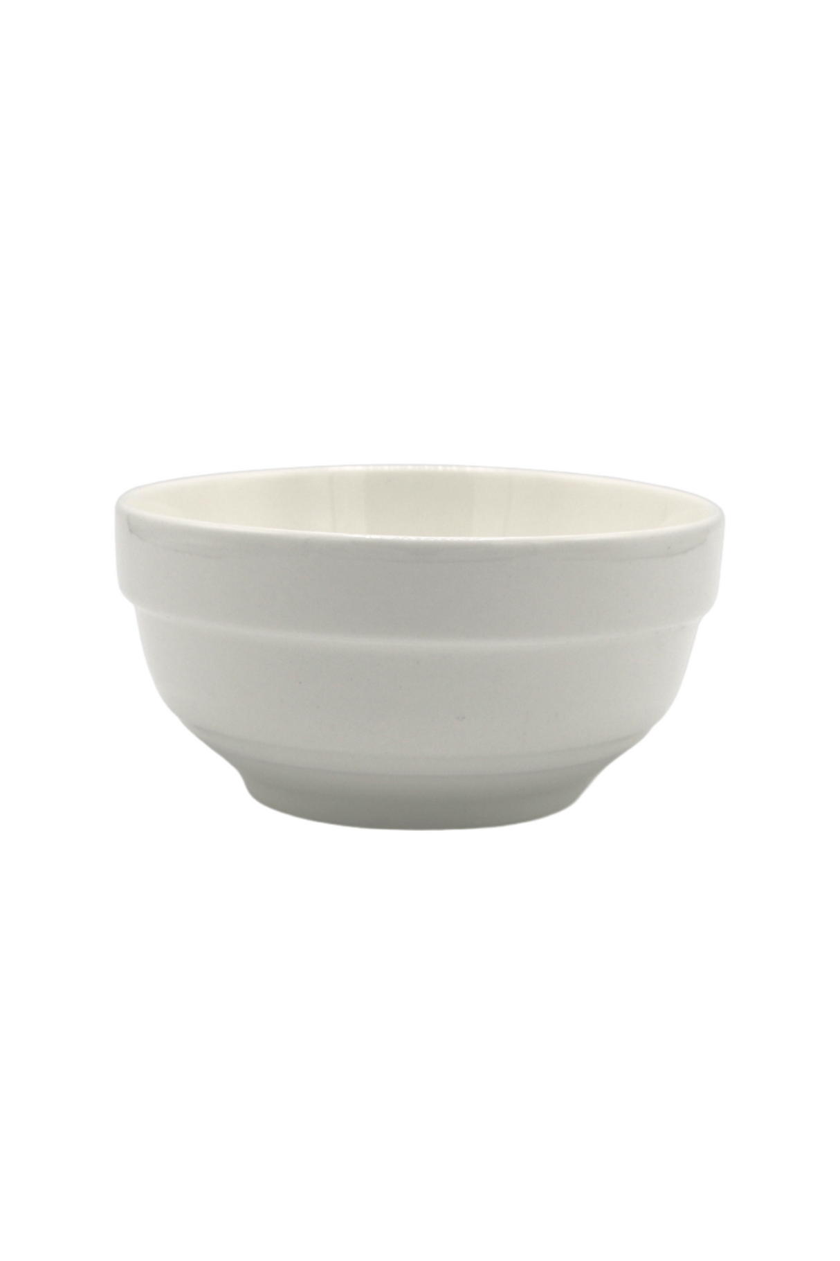 white ceramic bowl 4.5" china