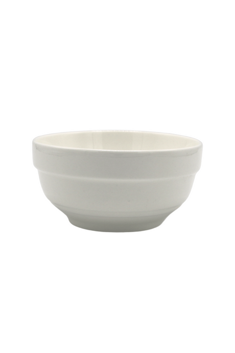 white ceramic bowl 4.5" china