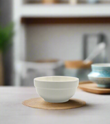 white ceramic bowl 4.5" china
