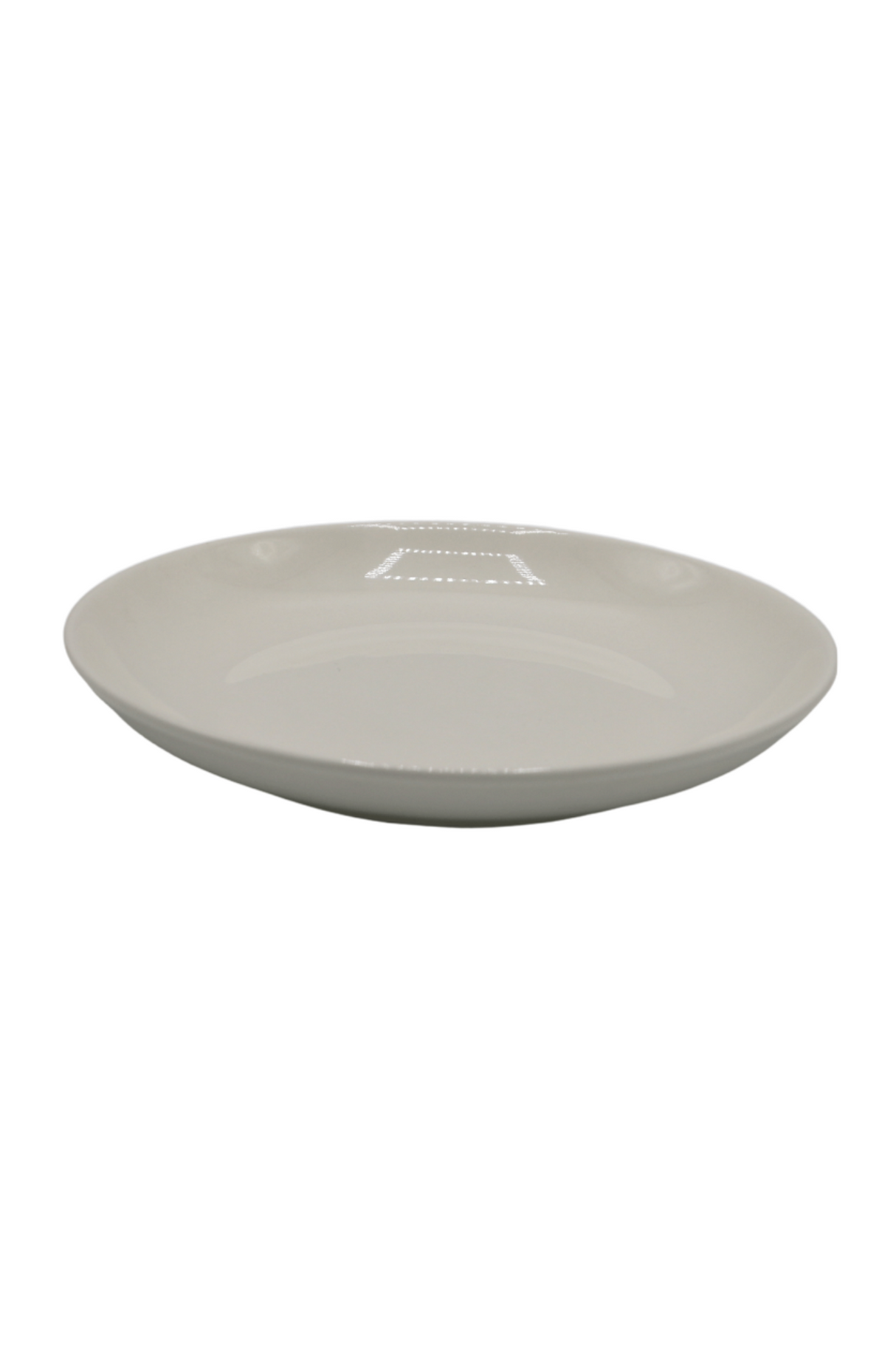 white ceramic plate 7"d china