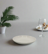 white ceramic plate 7"d china