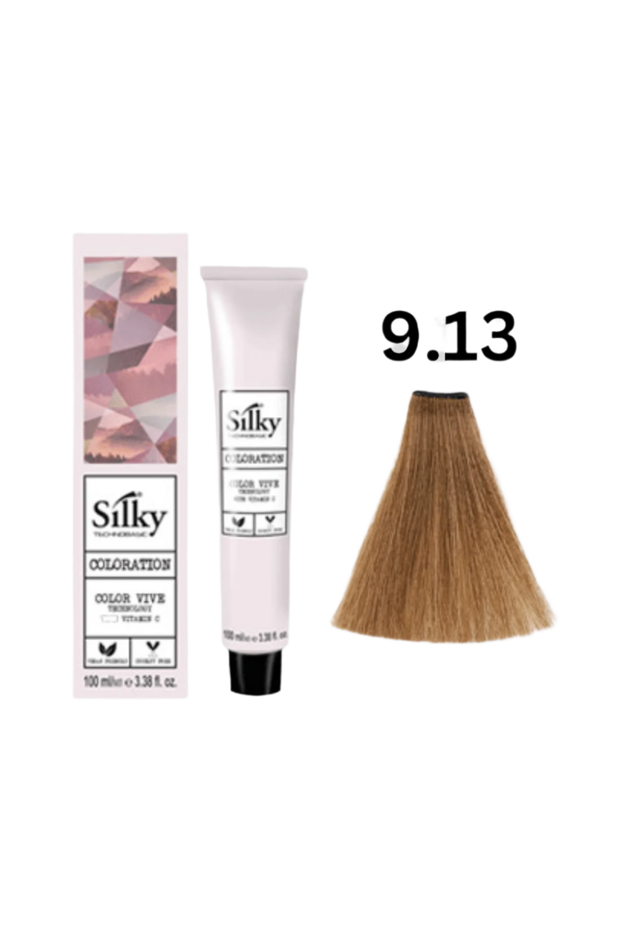 silky hair color 9.13 100ml
