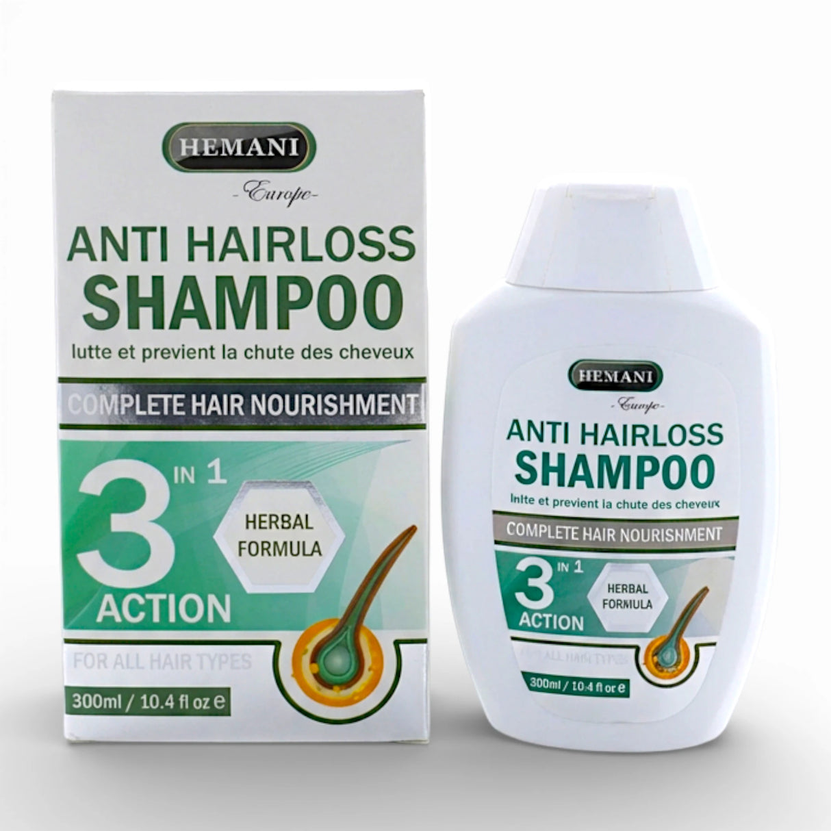 hemani shampoo anti hair loss 300ml