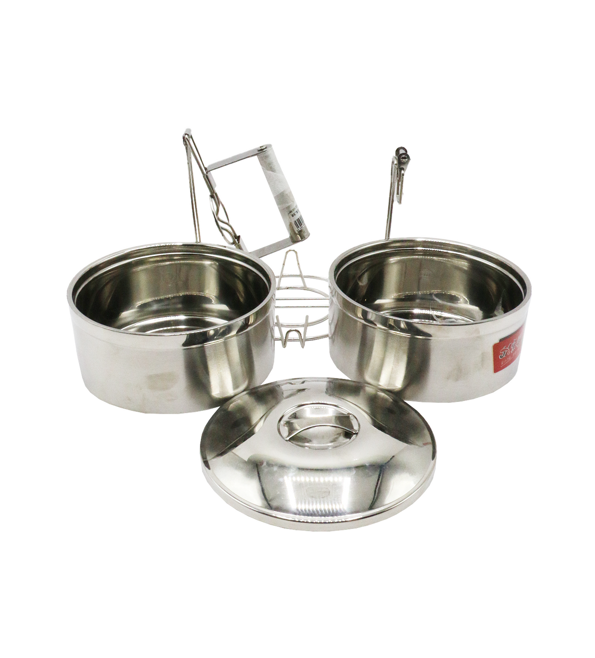 ss lunch box 2 layer 16cm china d716