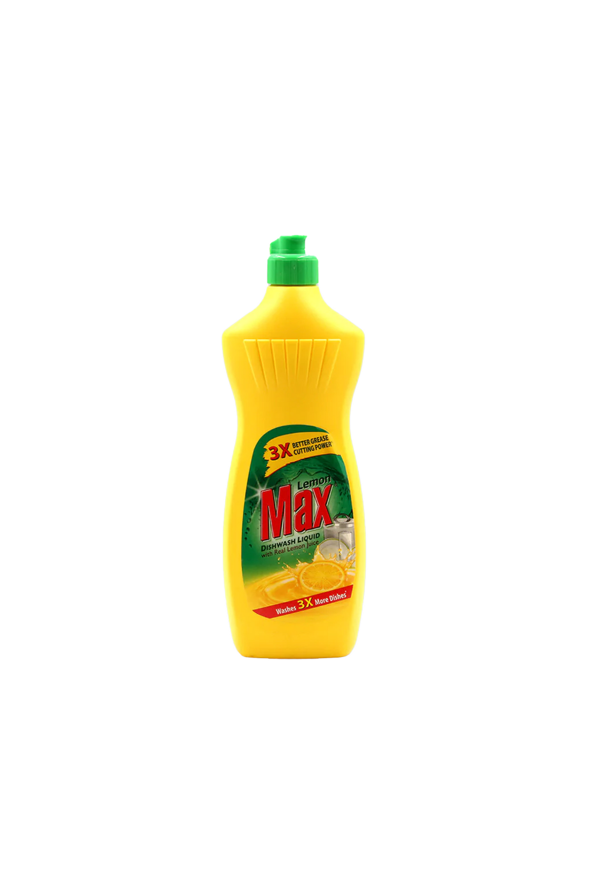 lemon max dishwash liquid lemon fresh 475ml