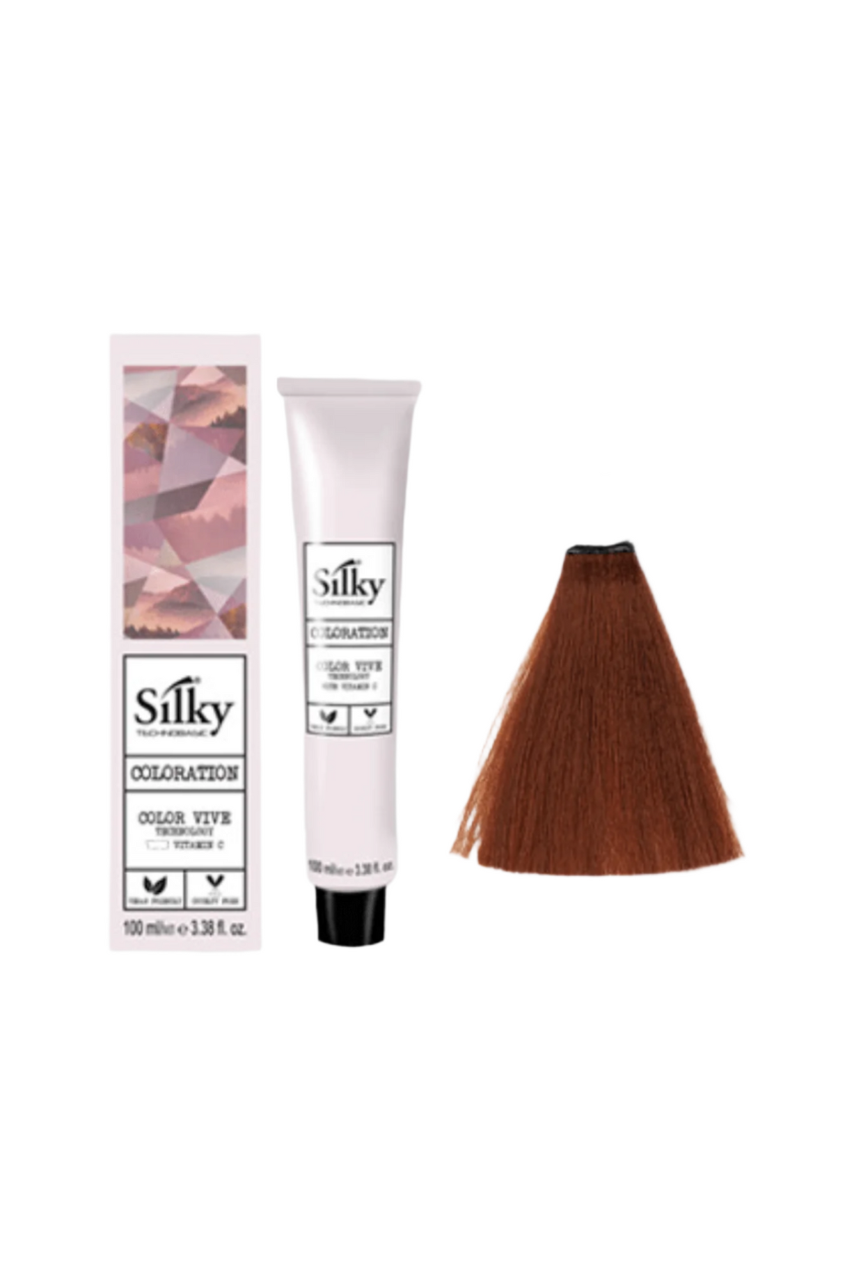 silky hair color 7.4 100ml