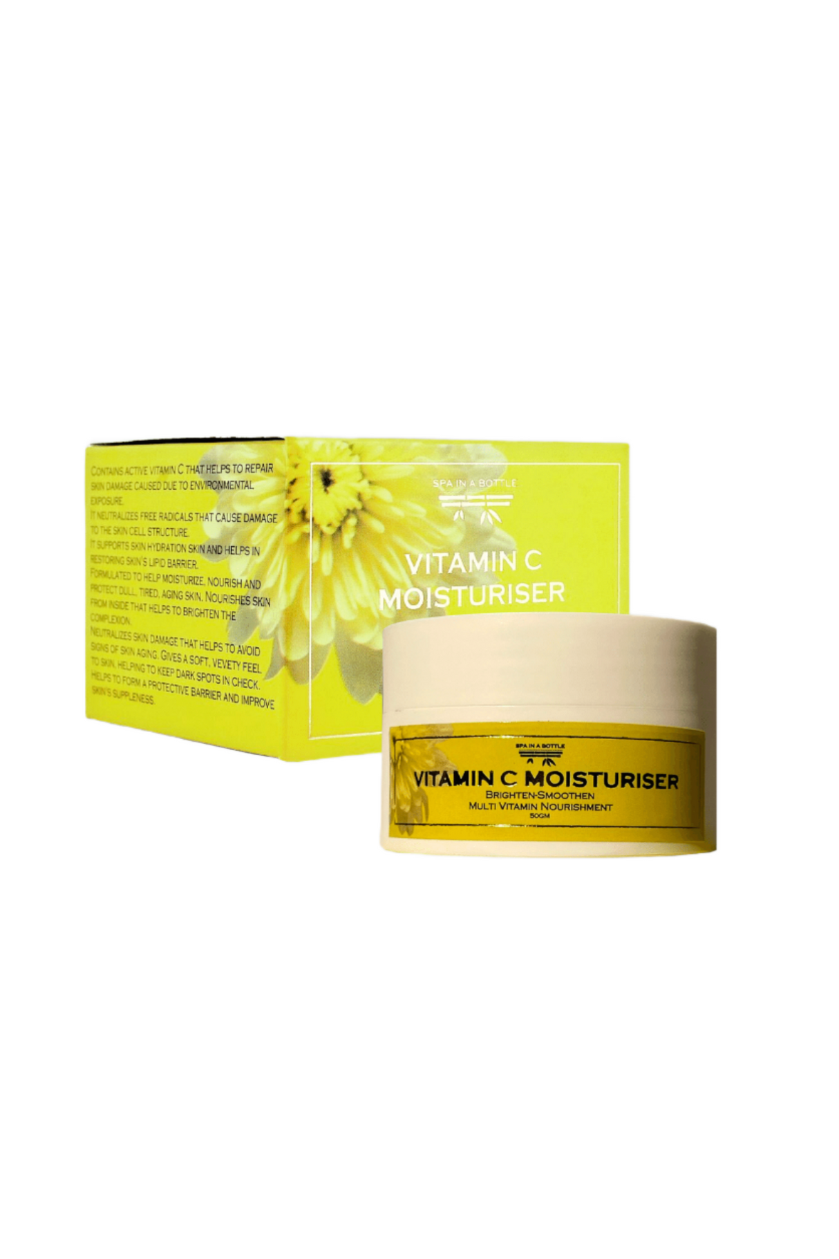 spa in a bottle moisturiser vitamin c 50g