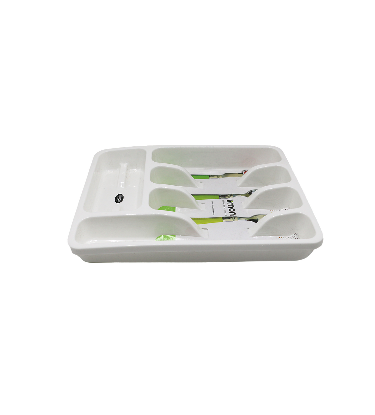 limon plastic spoon tray 5 sections iran 6663