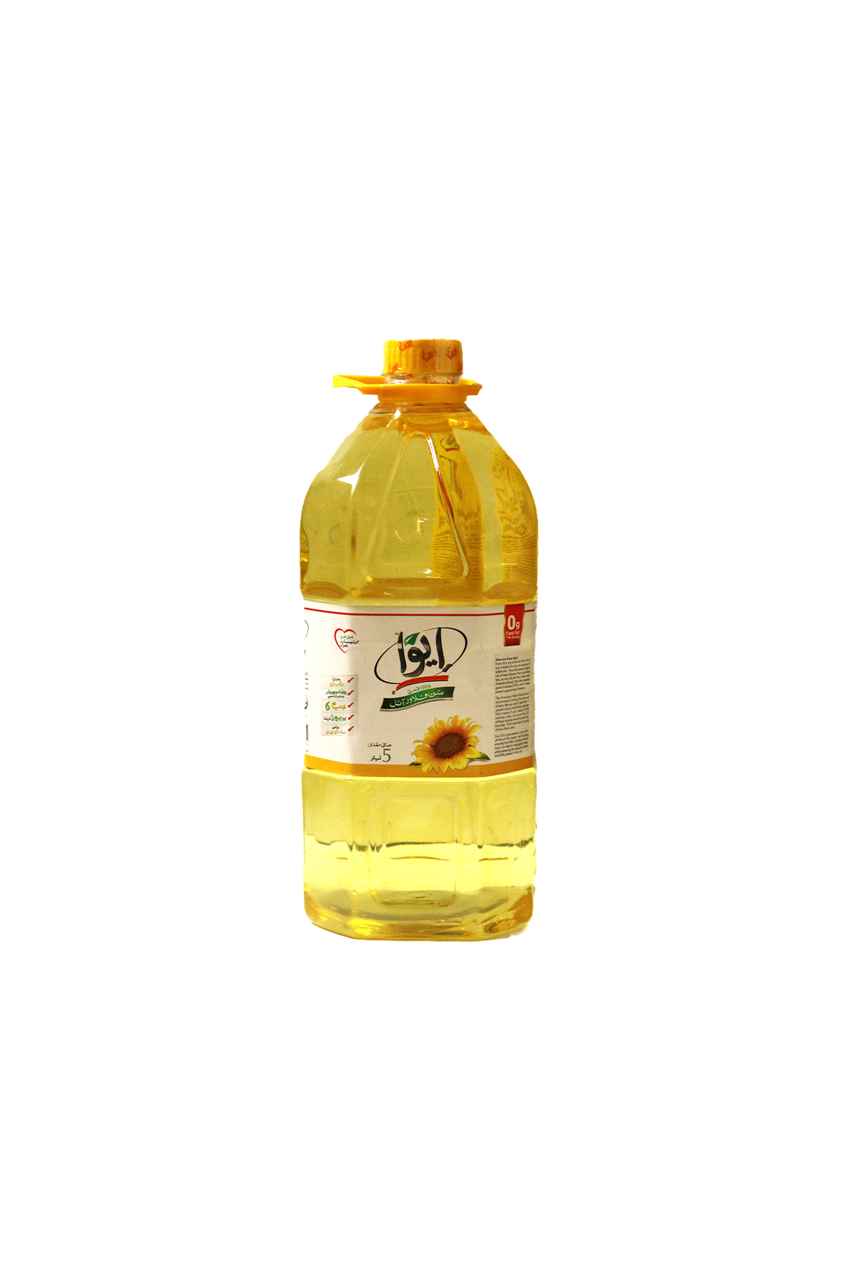 eva sunflower oil 5l bottle