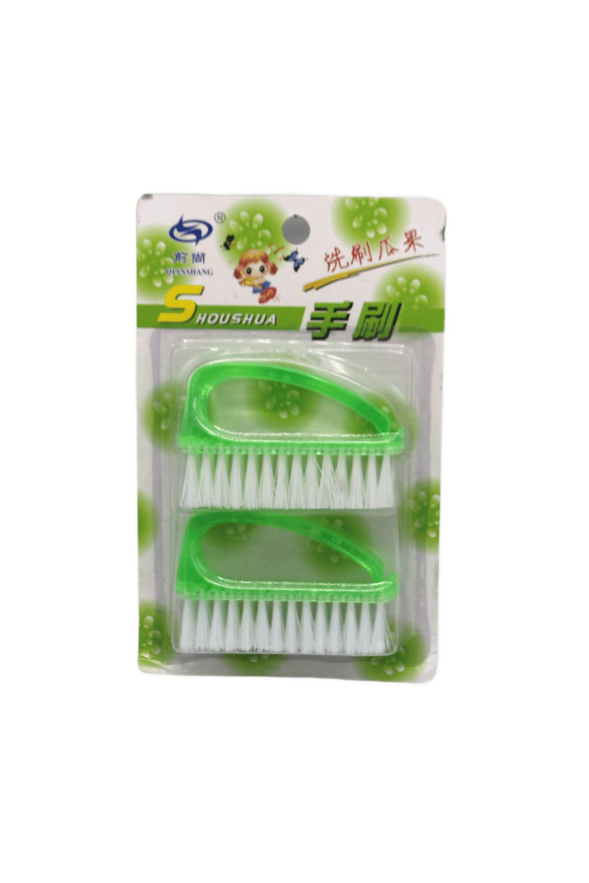 plastic cloth brush 2pc china 1906