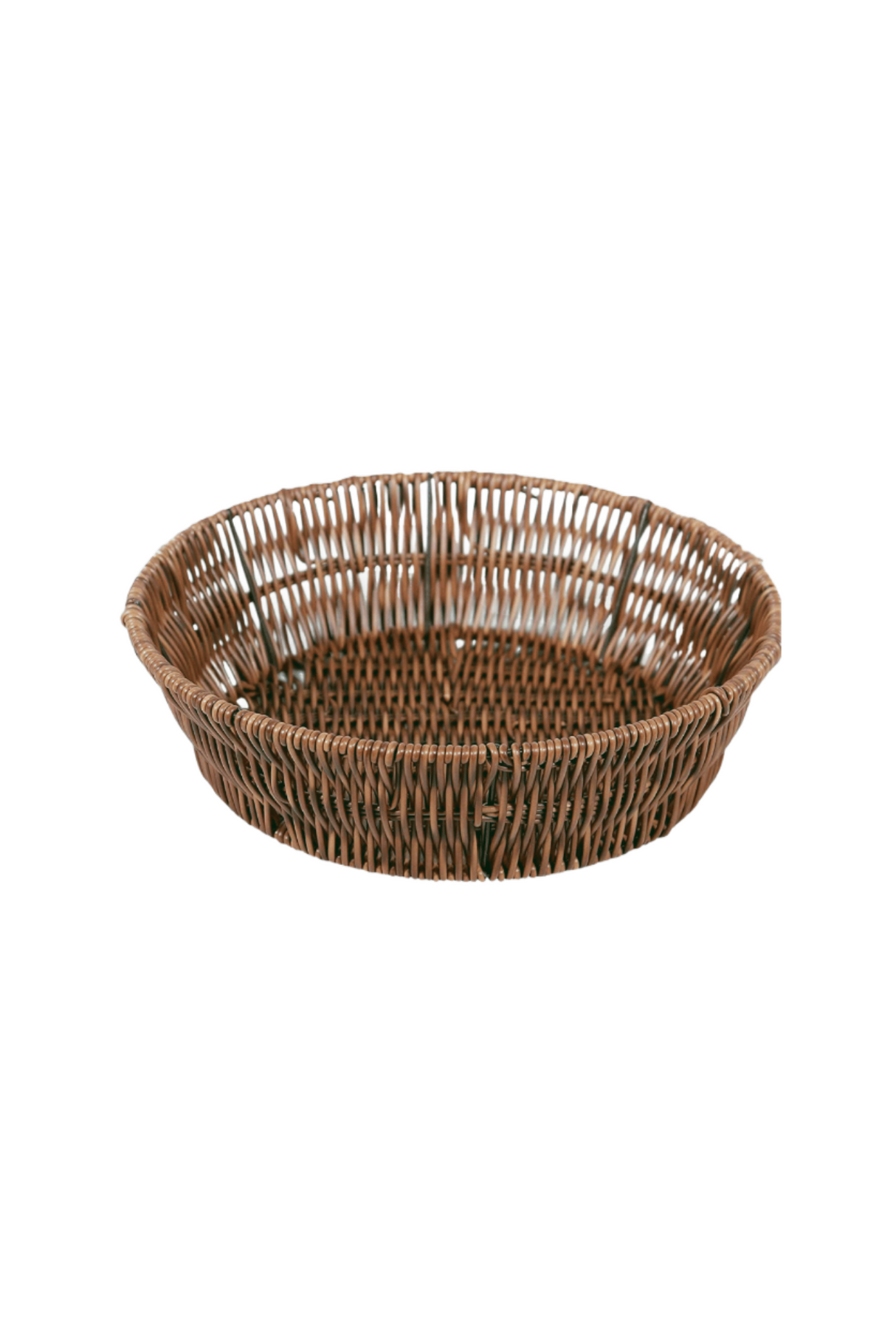 cane basket 10'' round china 601-21