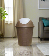 plastic swiing dustbin 12l china 6956