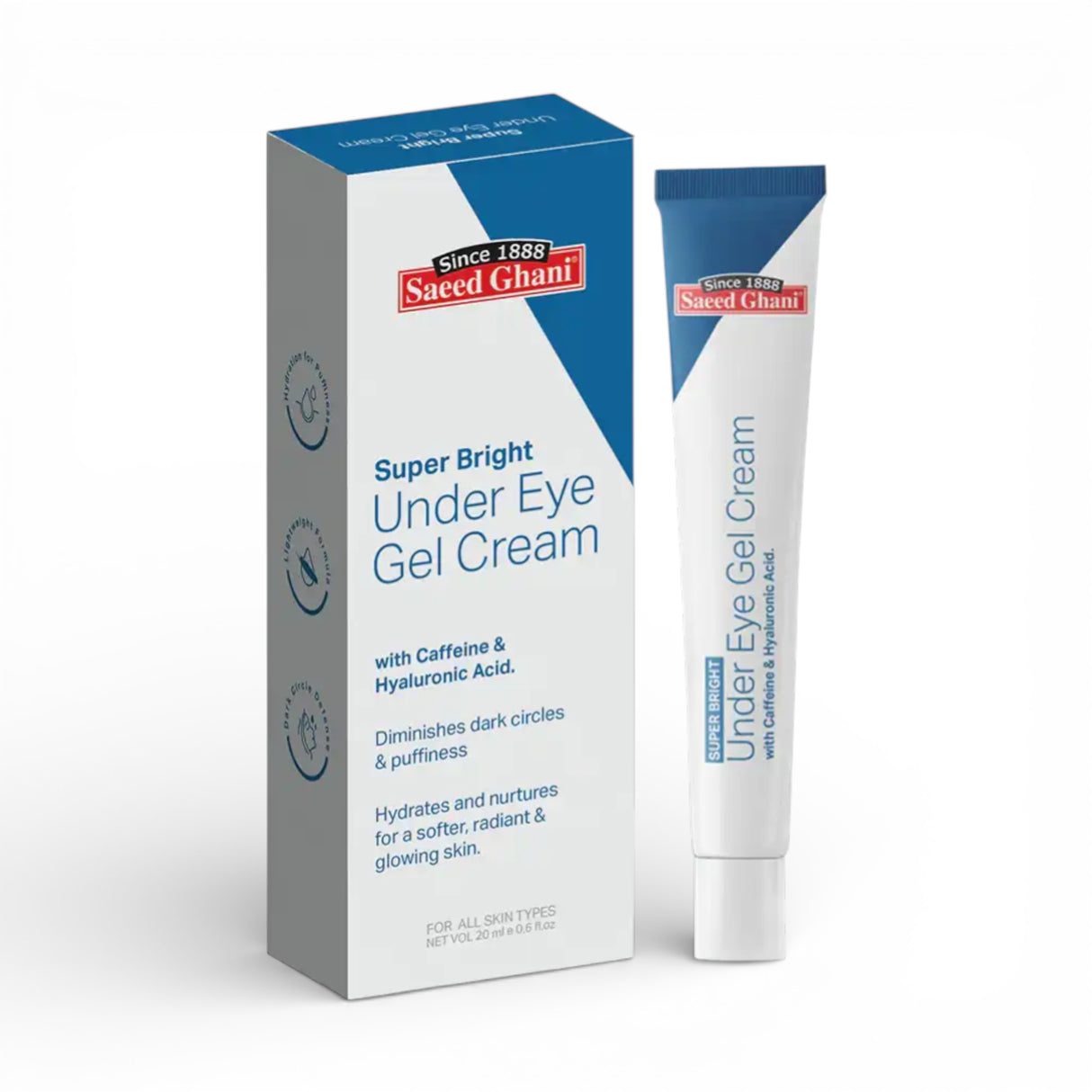 saeed ghani under eye gel cream 20ml