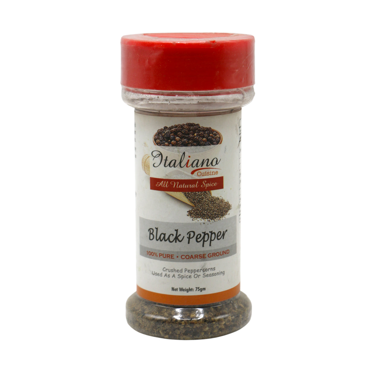 italiano black pepper 75g