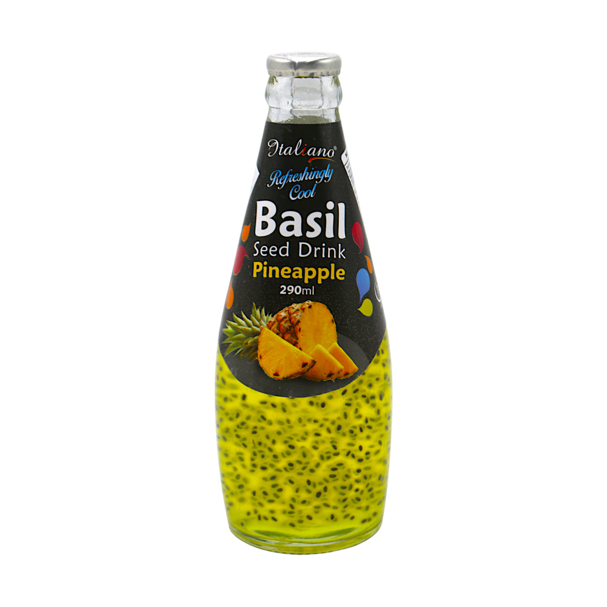 italiano basil seed drink pineapple 290ml