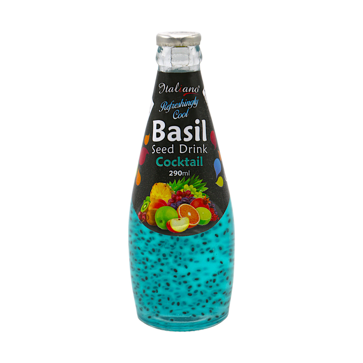italiano basil seed drink cocktail 290ml