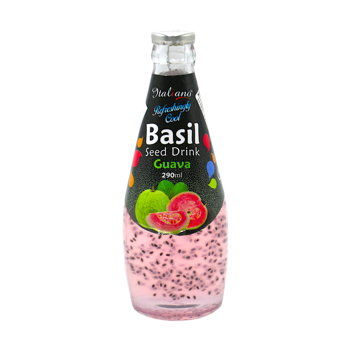 italiano basil seed drink guava 290ml