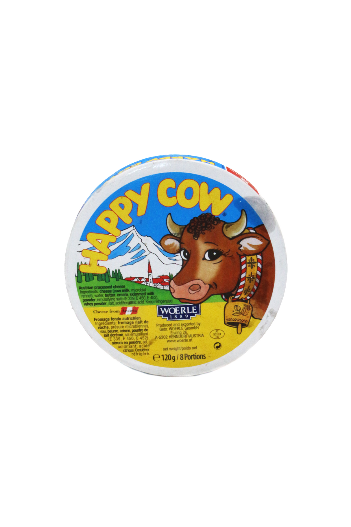 happy cow cheese original 120g