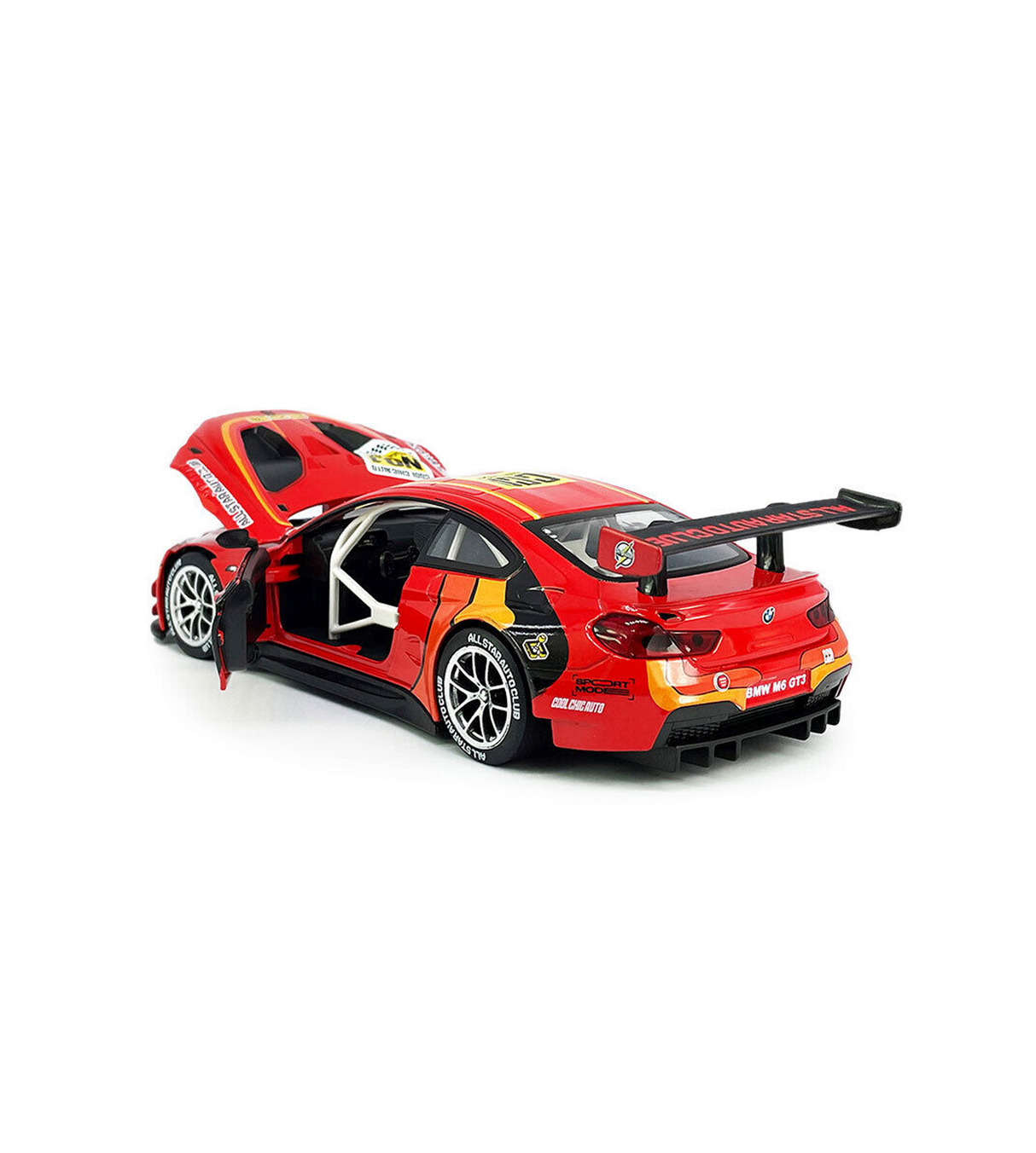 metal car model bmw m6 gt3 1:24 68278k