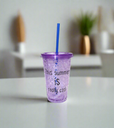 acrylic gel straw glass china d217