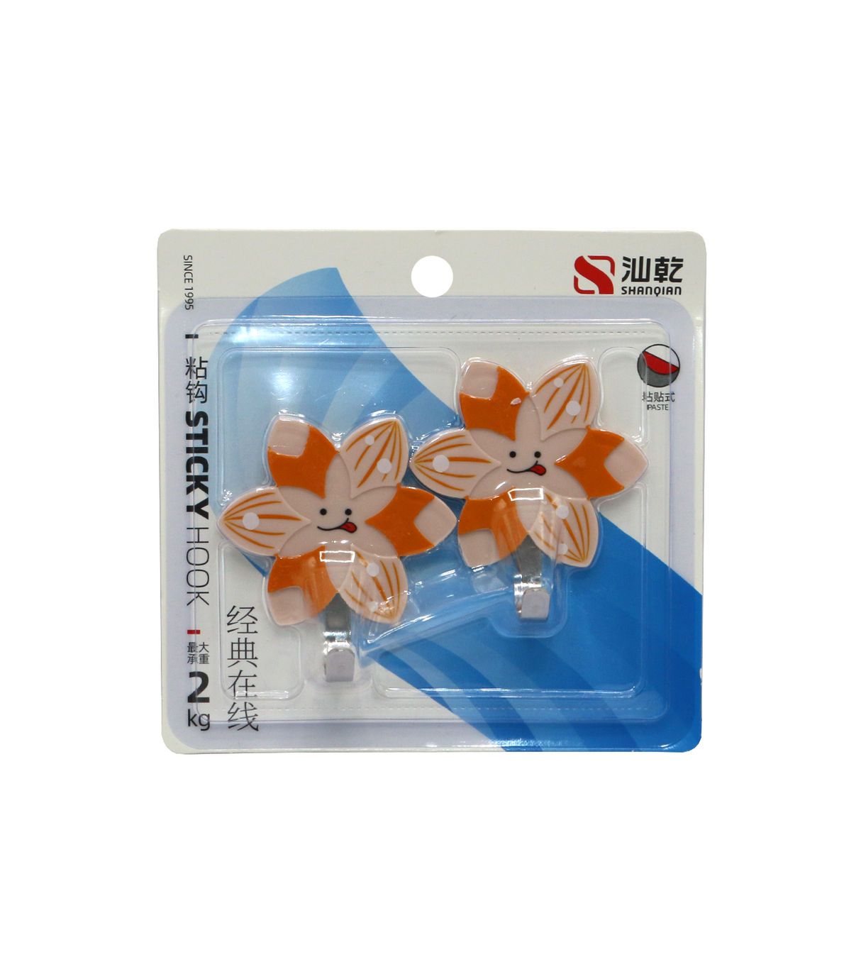 sticky hook 2pc china 8491