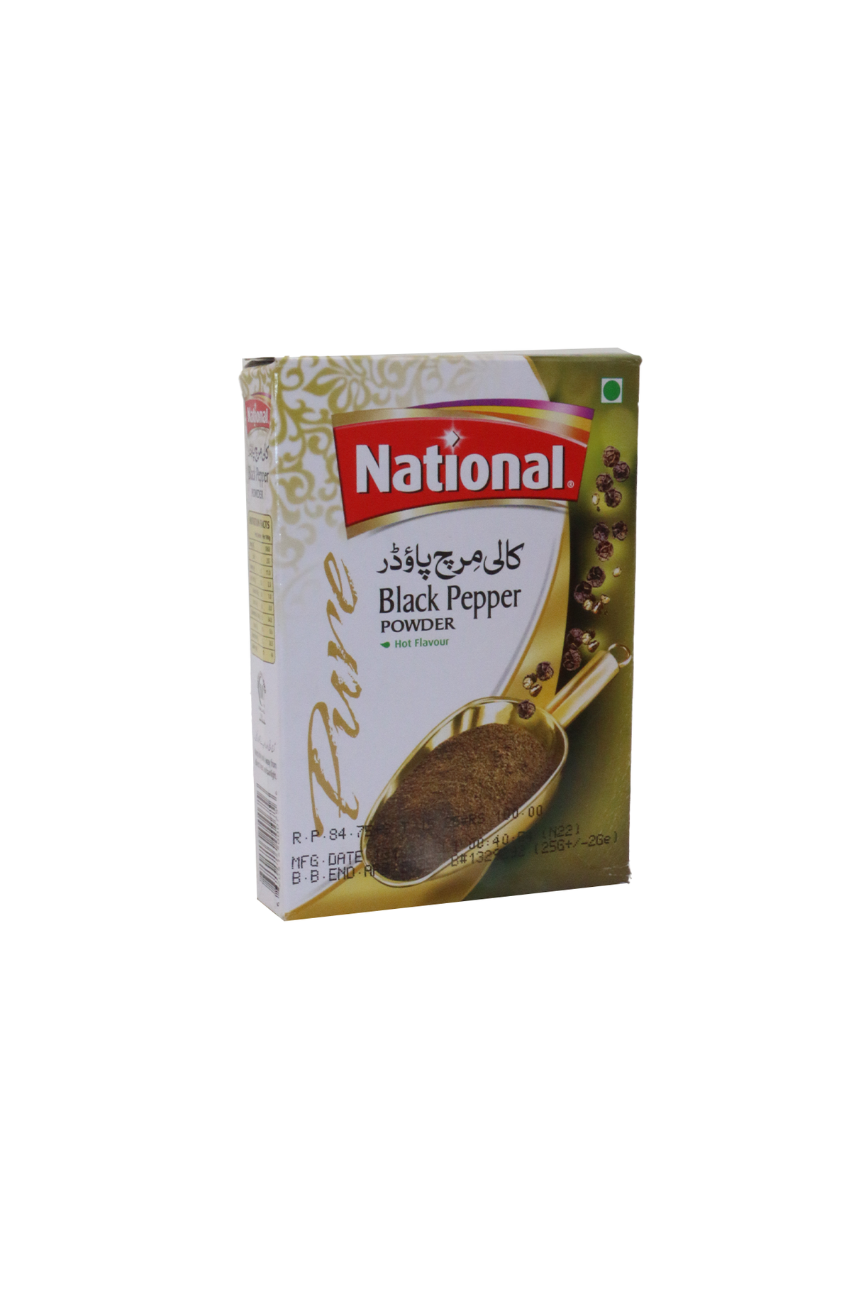 national black pepper powder 25g