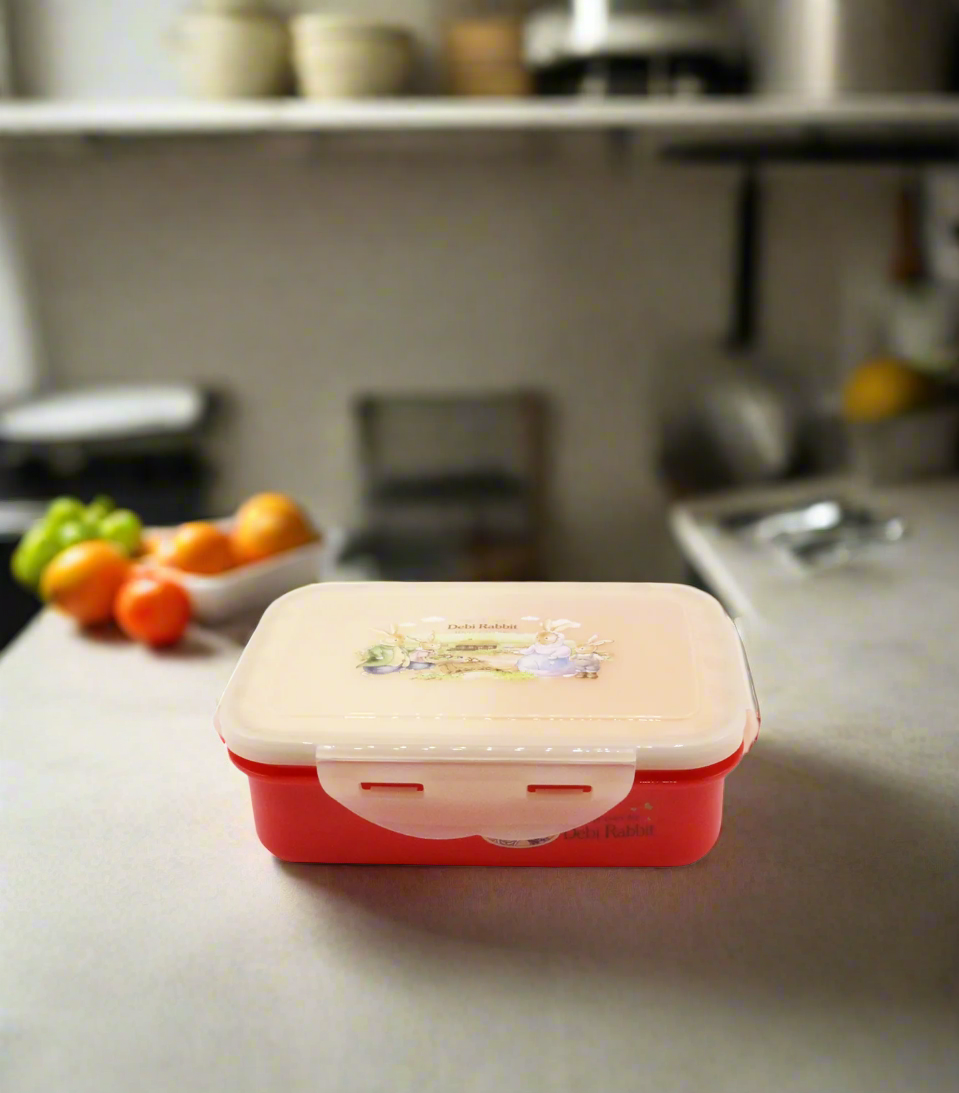 plastic lunch box china d024