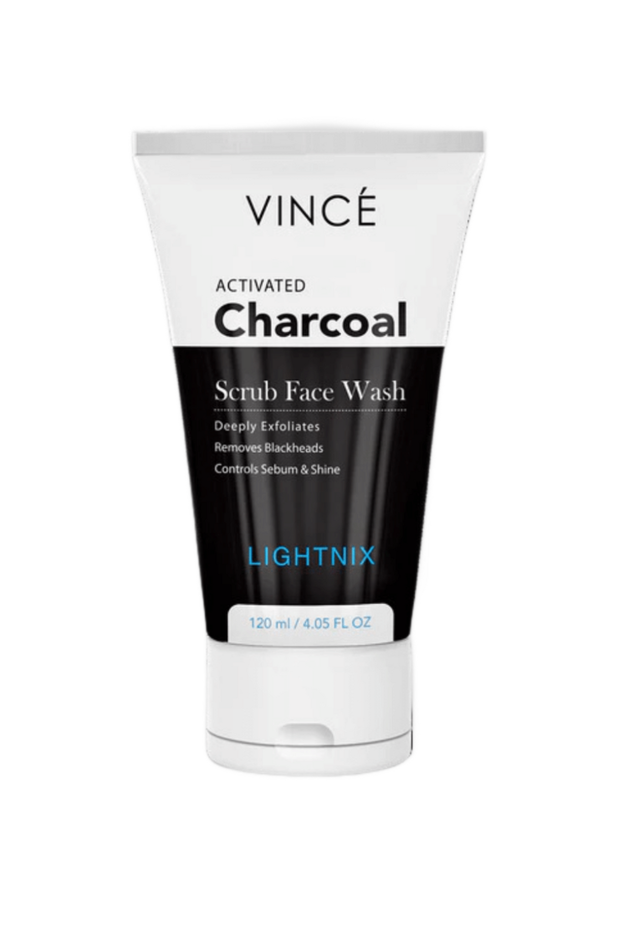 vince face wash charcoal activated 120ml