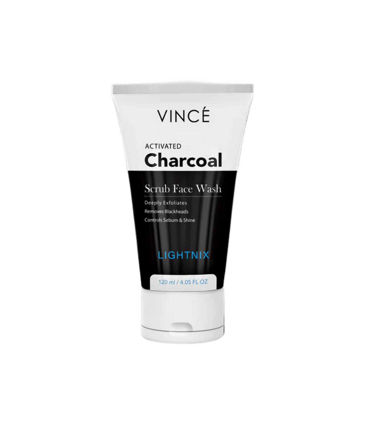 vince face wash charcoal activated 120ml