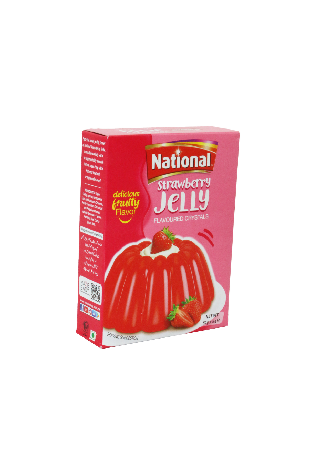national jelly strawberry 80g