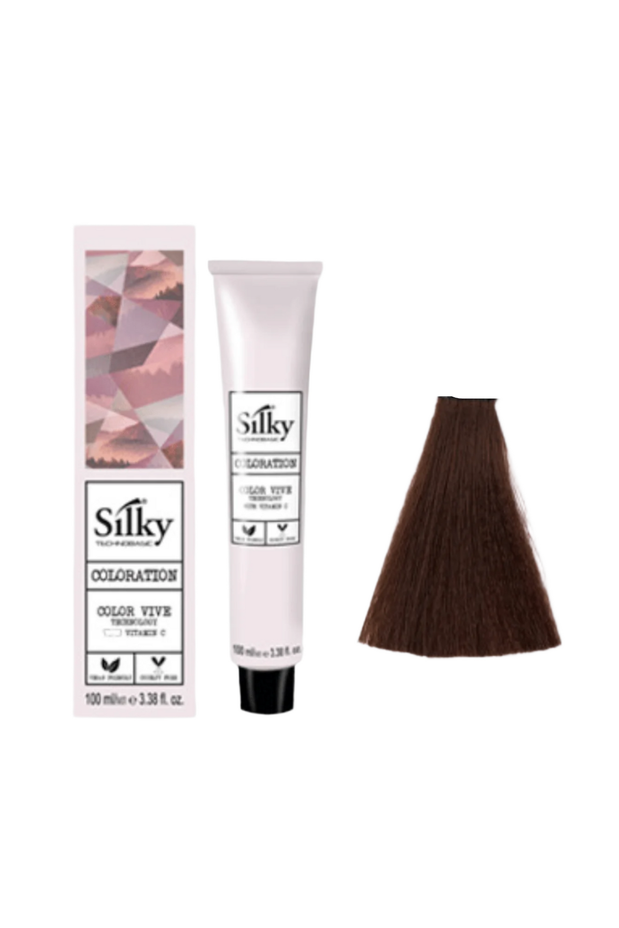 silky hair colour 5.34 100ml