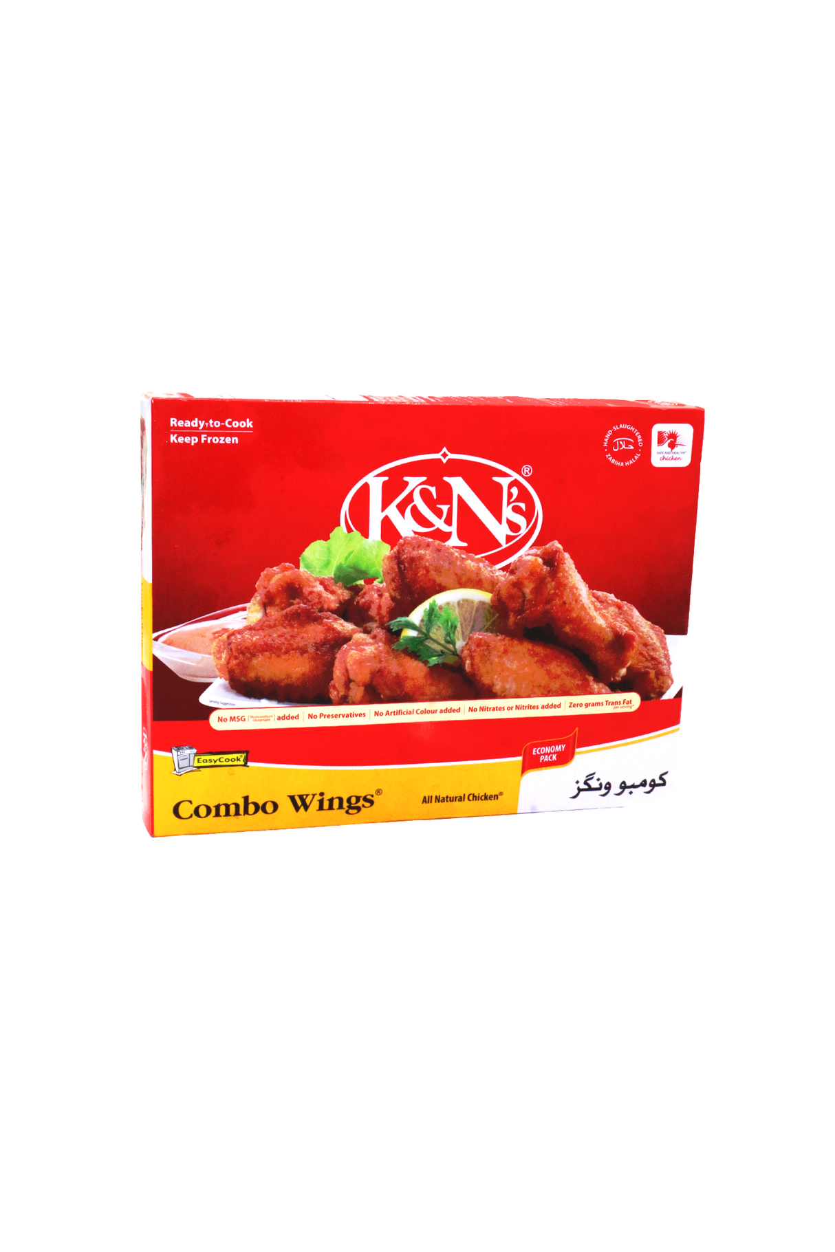 k&n combo wings 850g