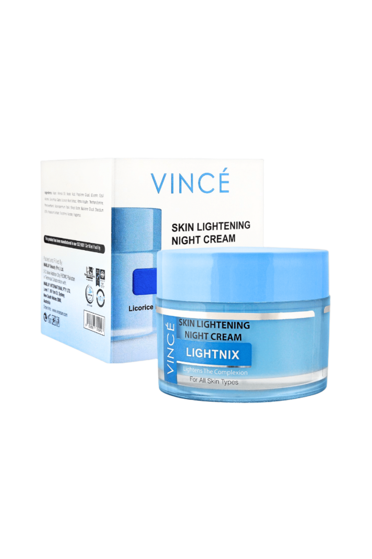 vince night cream lightening 50ml