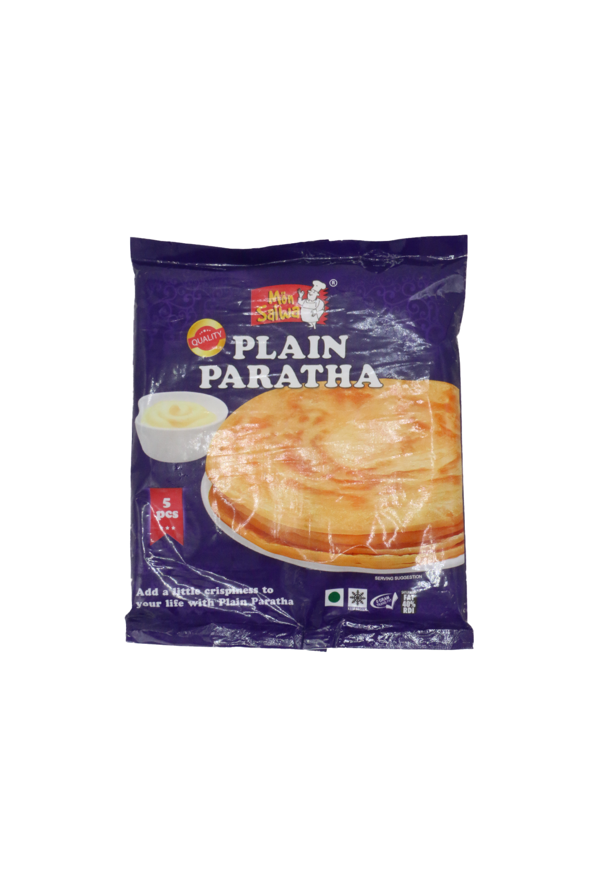 mon salwa plain paratha 400g