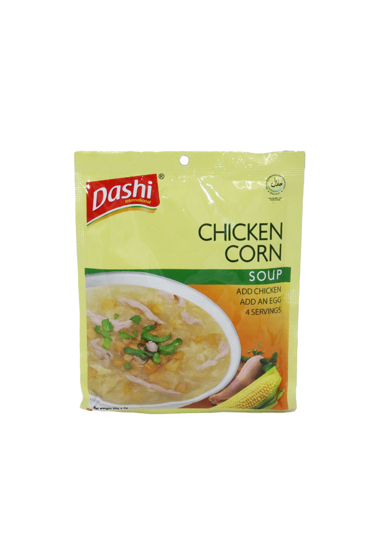 dashi soup chicken corn 50g