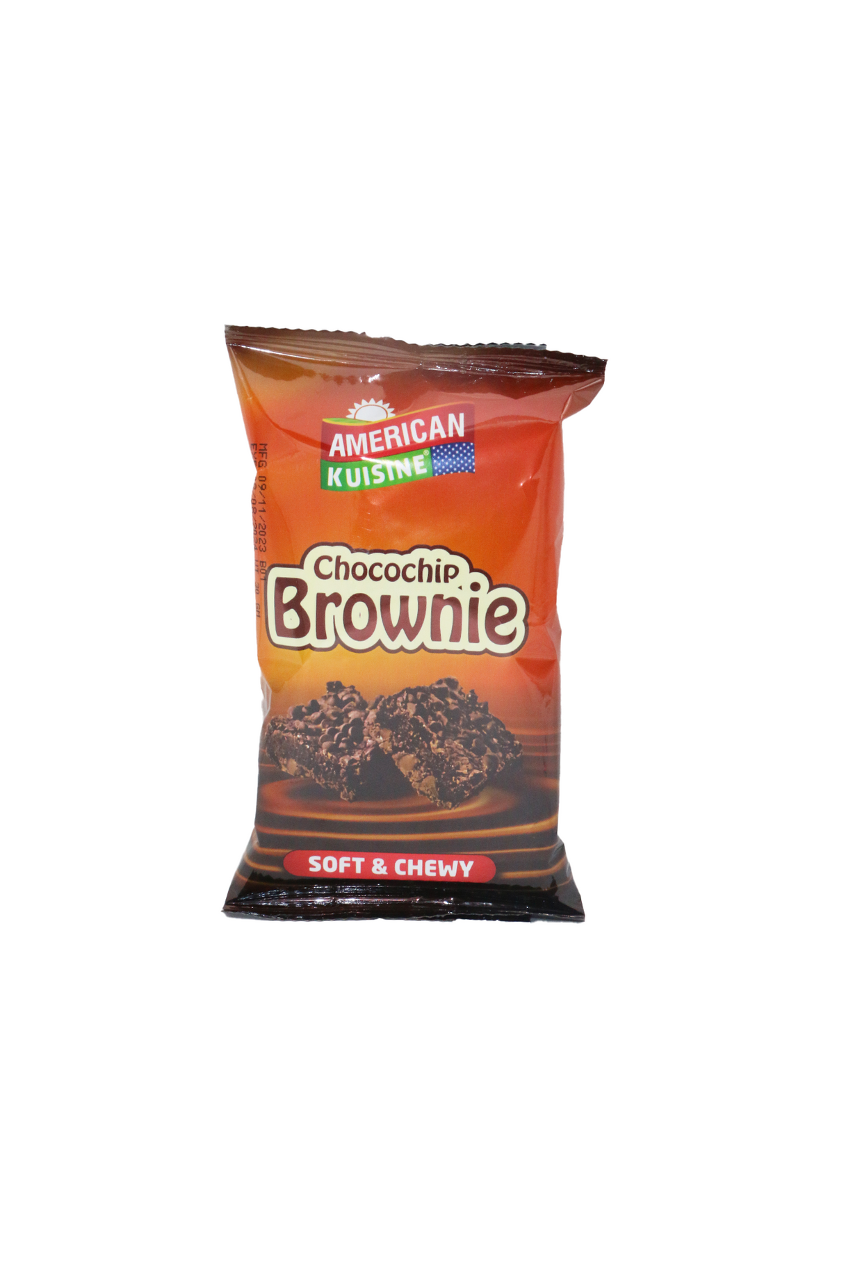 american kuisine cake chocochip brownie 30g