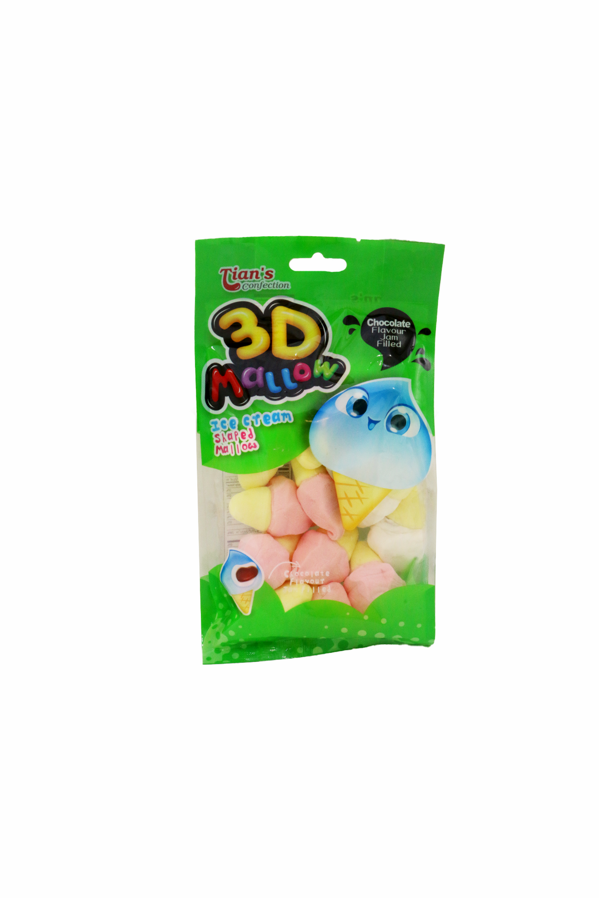 tians marshmallow 3d ice cream 100g